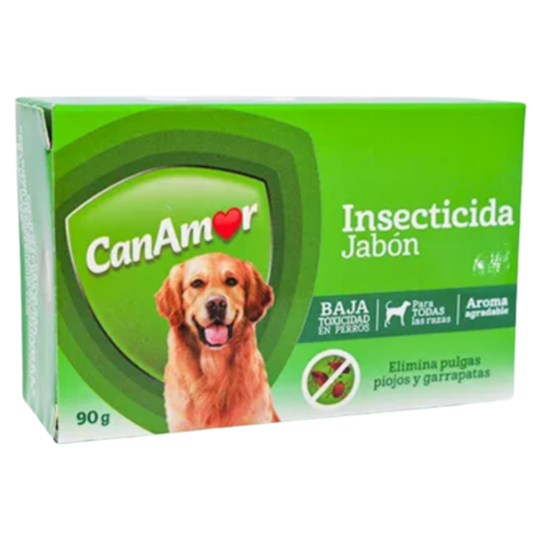 JABON CANAMOR ANTIPULGAS 36 X 90 G