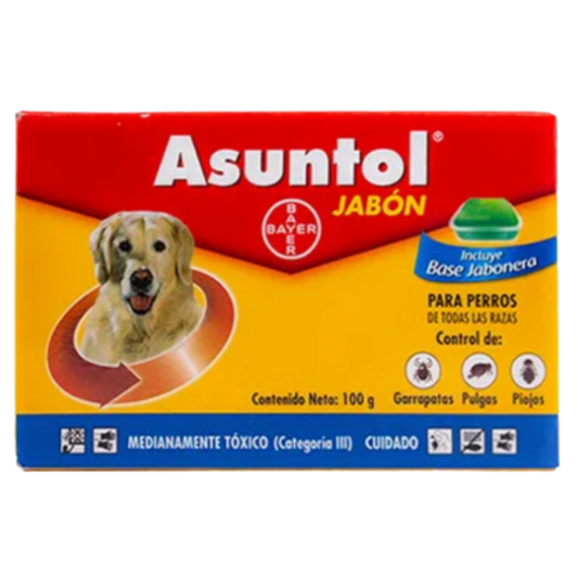 JABON ASUNTOL TODAS LAS RAZAS X 100G PERROS