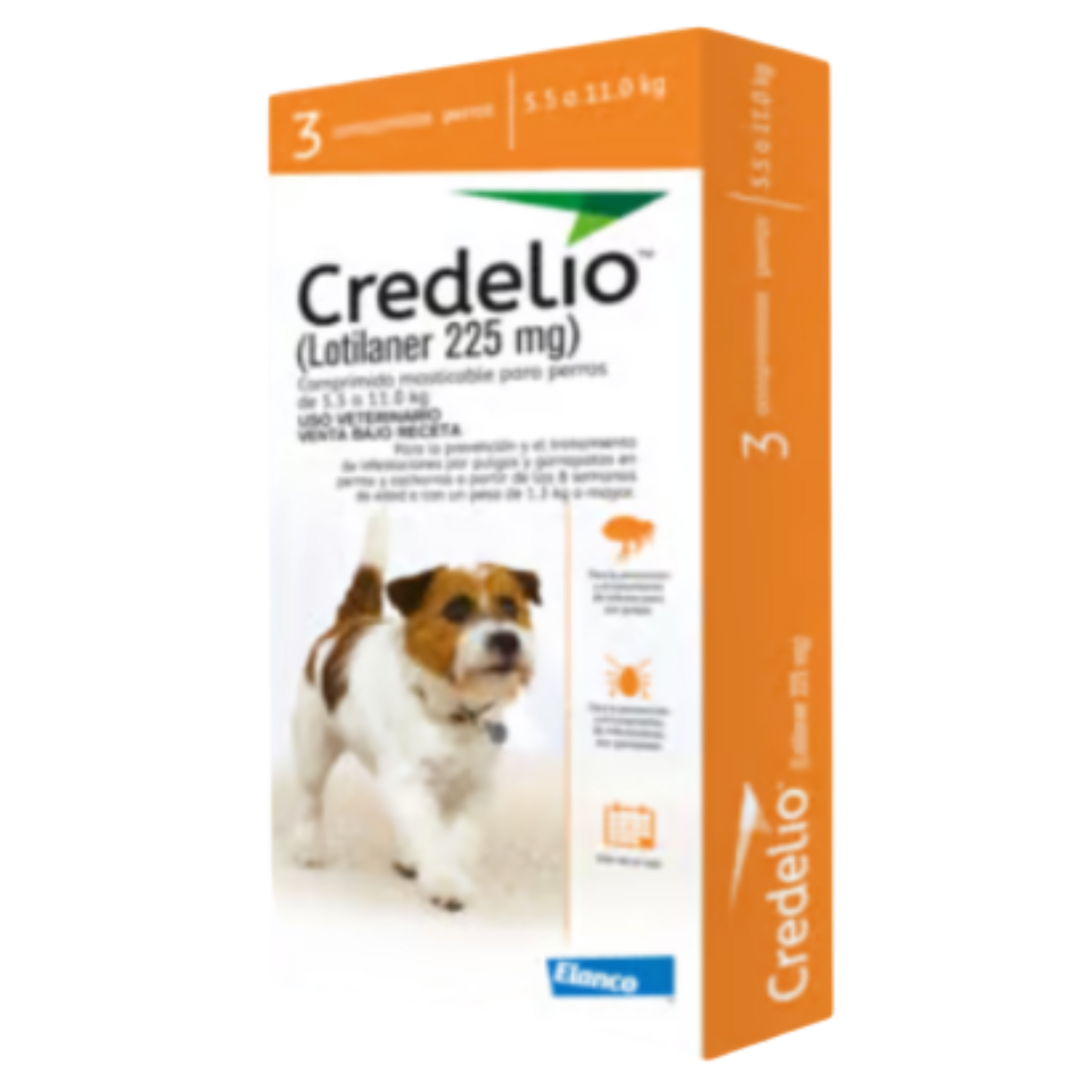CREDELIO 56.25 MG - 1.3-2.5 KG  (3TAB)