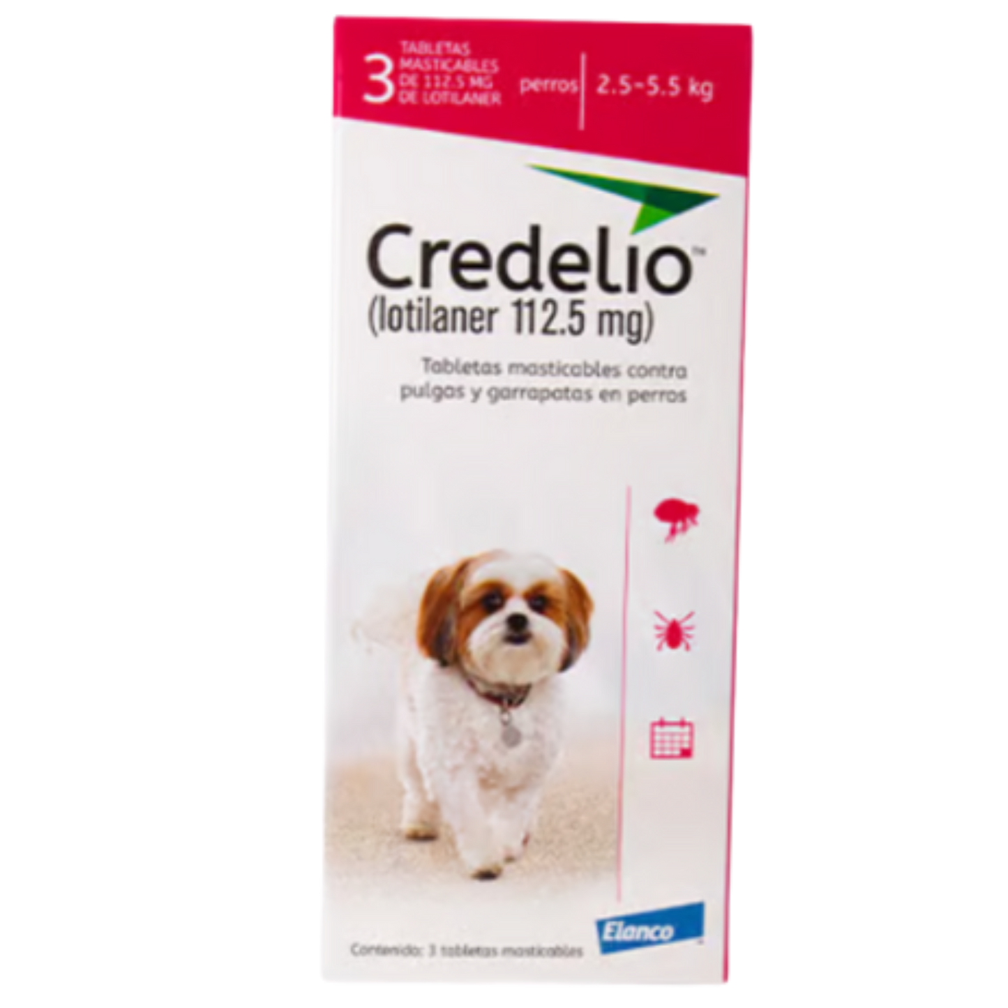 CREDELIO 56.25 MG - 1.3-2.5 KG  (3TAB)