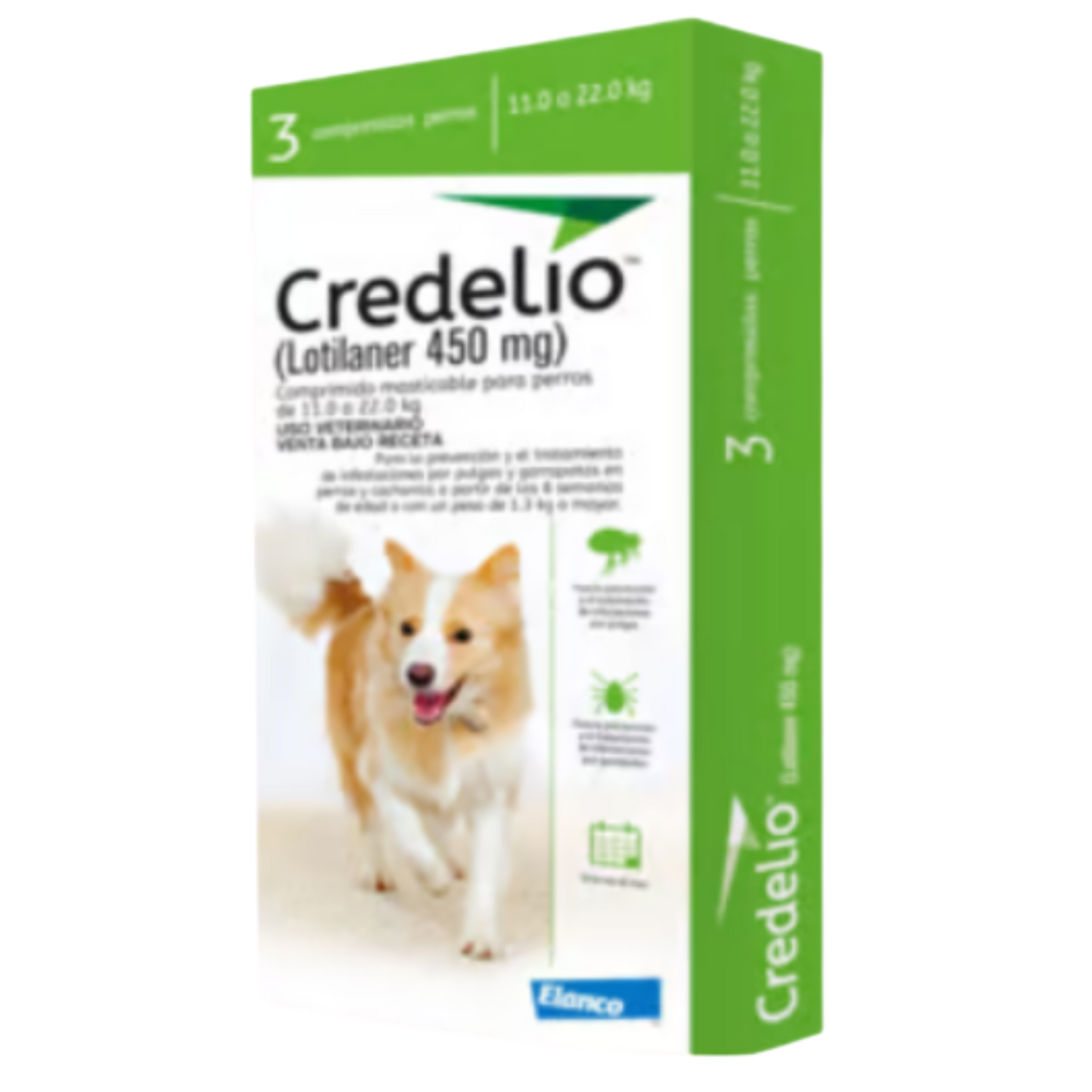 CREDELIO 56.25 MG - 1.3-2.5 KG  (3TAB)