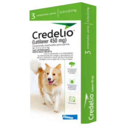 CREDELIO 56.25 MG - 1.3-2.5 KG  (3TAB)