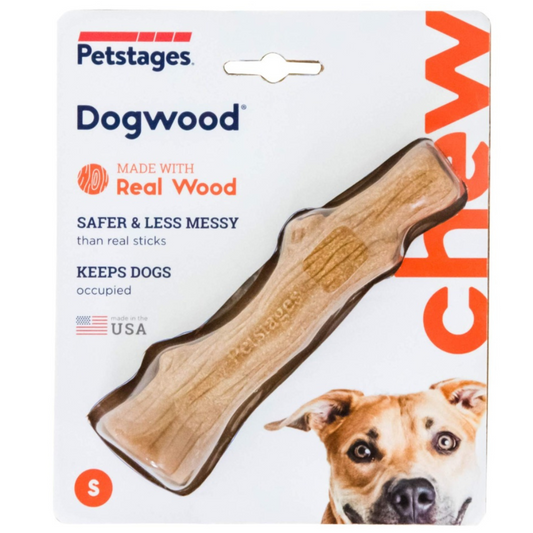 PETSTAGES PERRO DOOGWOOD PALO MADERA SMALL S