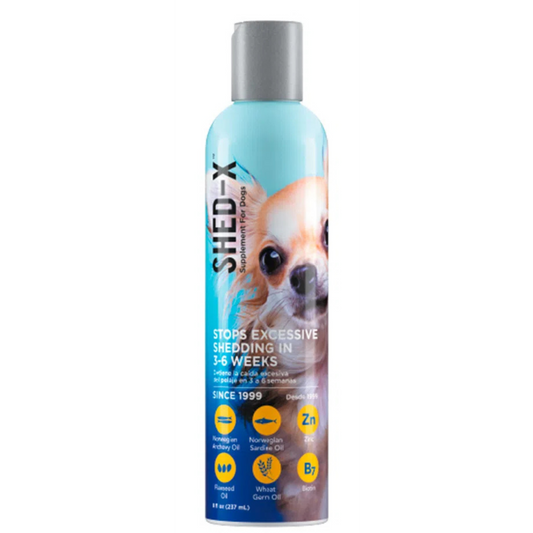 SHED X DERMAPLEX DOG X 8 ONZ - 237 ML