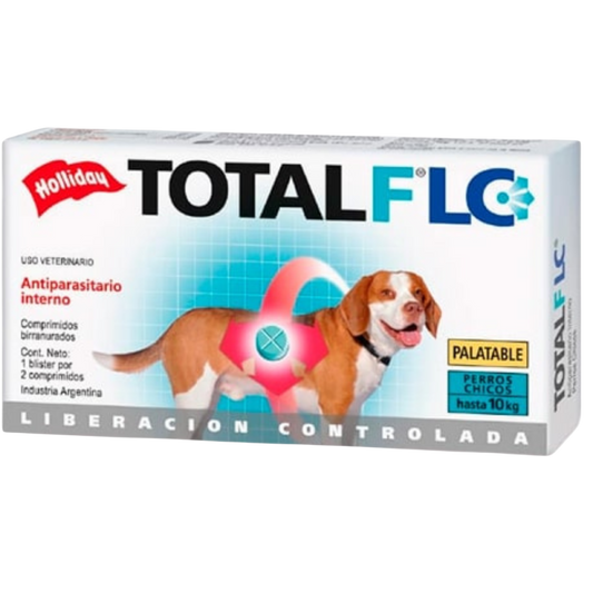TOTAL FLC PERROS PEQUEÃÂÃÂÃÂÃÂÃÂÃÂÃÂÃÂOS X 30 BLIXTER X 2 COMPRIMIDOS HASTA 10 KG