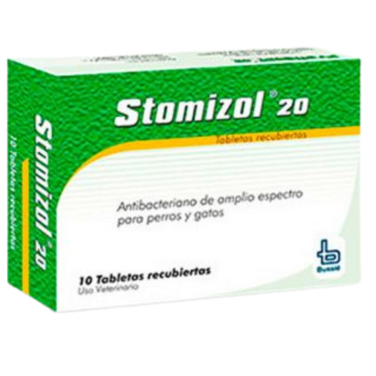 STOMIZOL 20MG  X 10 UNDS EN TAB