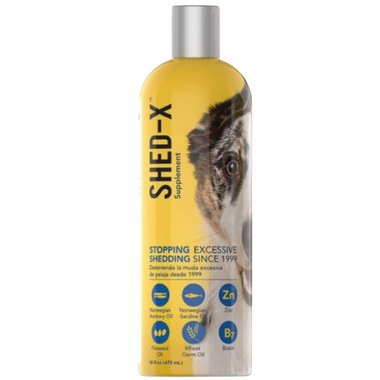SHED X DOG DERMAPLEX X 16 OZ - 473 ML