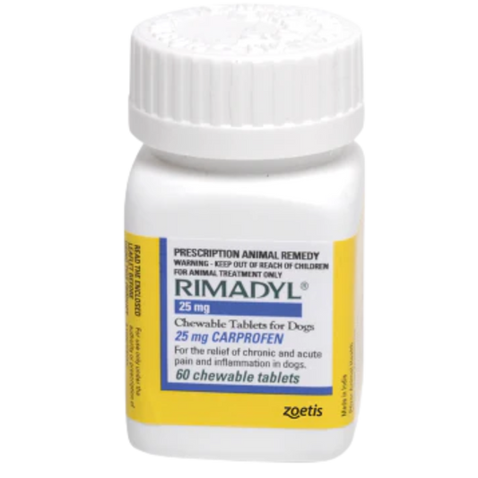 RIMADYL 25 MG X 60 TABLETAS