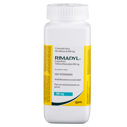 RIMADYL 100 MG X 60 TABLETAS
