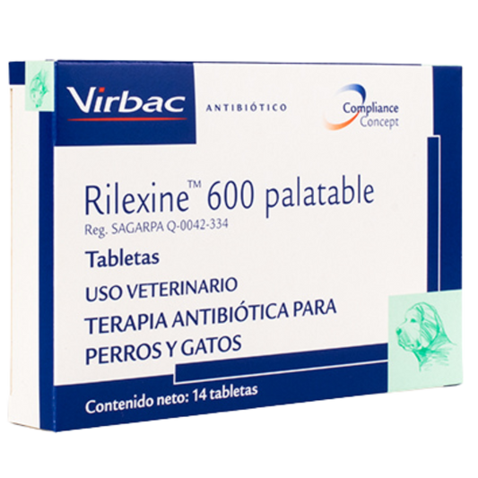 RILEXINE 600  X 14 TABS