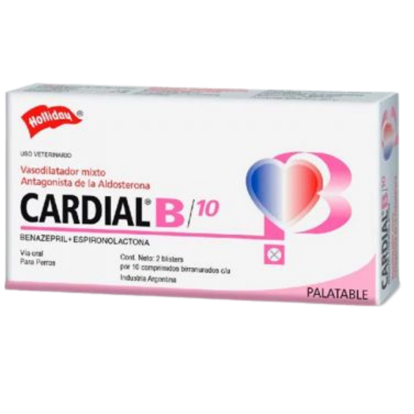 CARDIAL B 10 MG X 20 COMPRIMIDOS