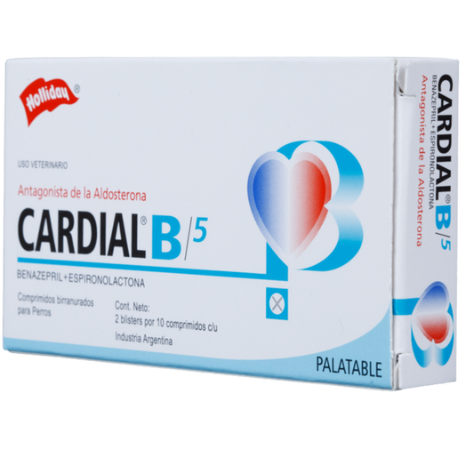 CARDIAL B 5 MG X 20 COMPRIMIDOS
