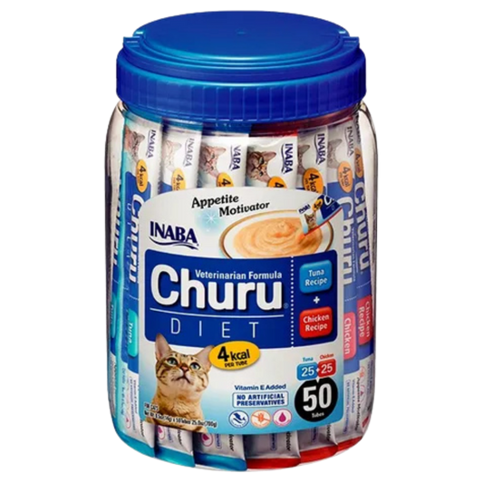 INABA CHURU BOMBONERA DIET APPETITE MOTIVATOR X 50 UNDS