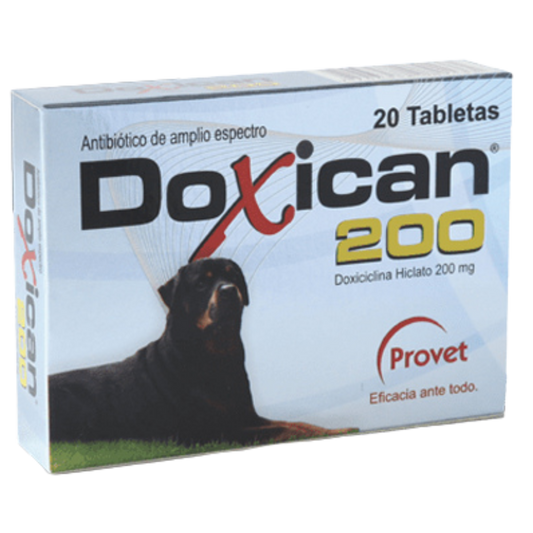 DOXICAN 200 MG CAJA X 20 TABS