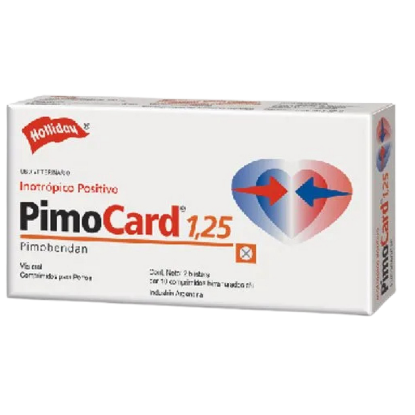 PIMOCARD 1.25 MG X 20 TABS