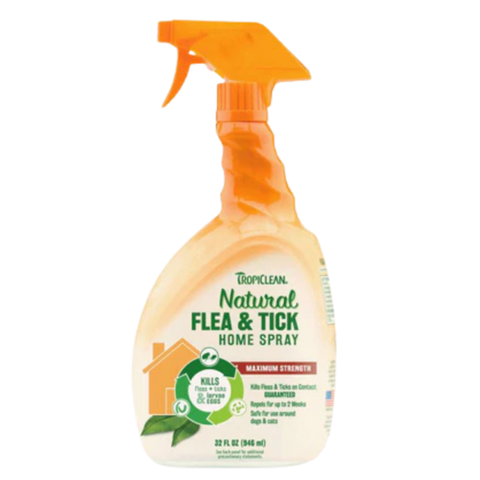 TROPICLEAN PULGAS Y GARRAPATAS MASCOTAS SPRAY 16 OZ