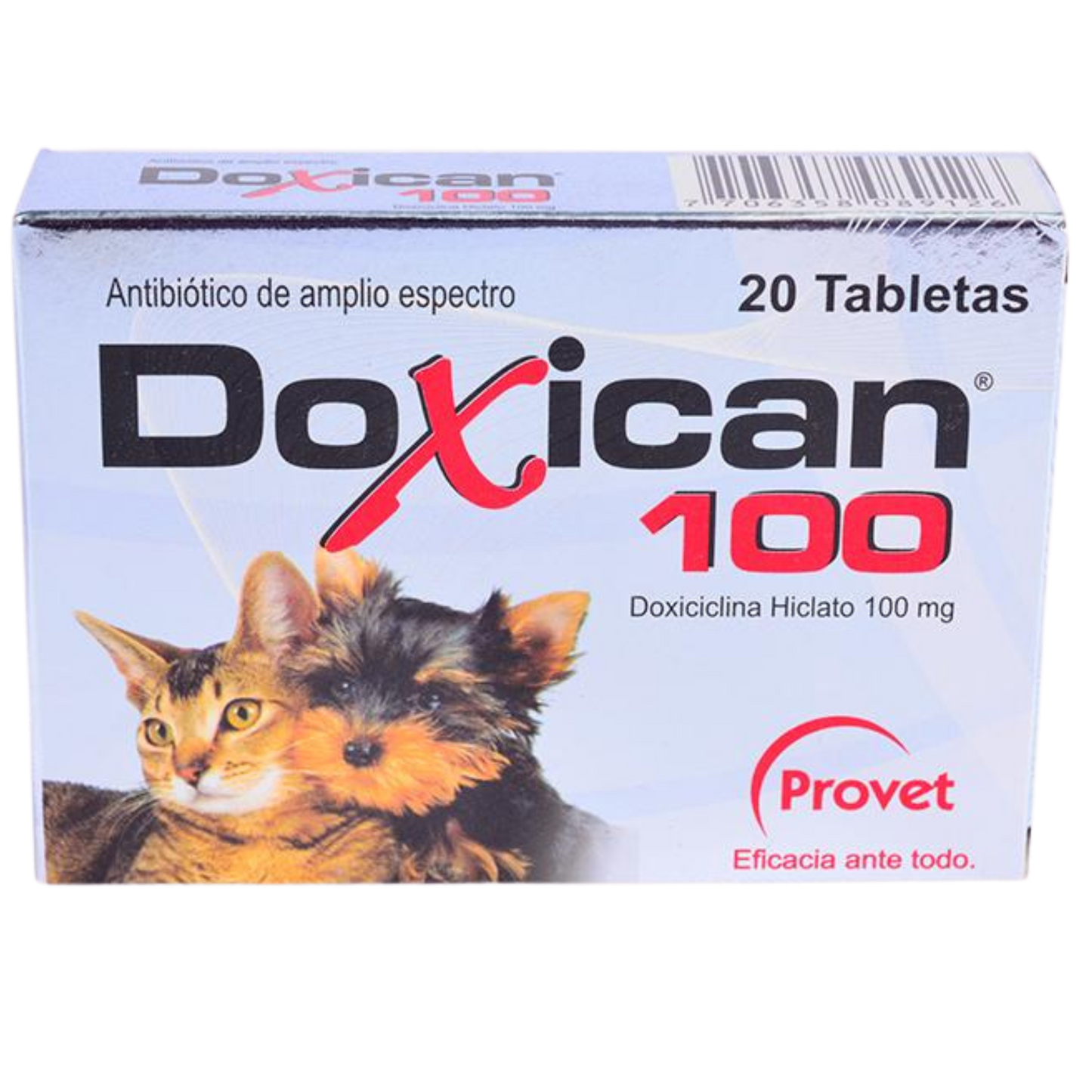 DOXICAN 100 MG CAJA X 20 TABS / VENTA POR UNIDAD