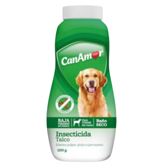 TALCO CANAMOR INSECTICIDA 24X100 GR