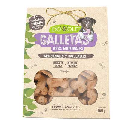 GALLETA CORDERO Y PEREGIL - ESPINACA X 150 GR