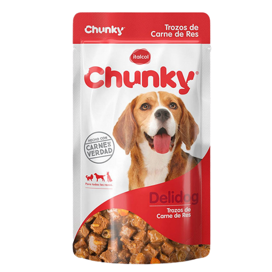 DELIDOG TROZOS DE CARNE X 100 GR