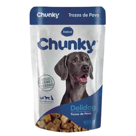 DELIDOG TROZOS DE PAVO X 100 GR