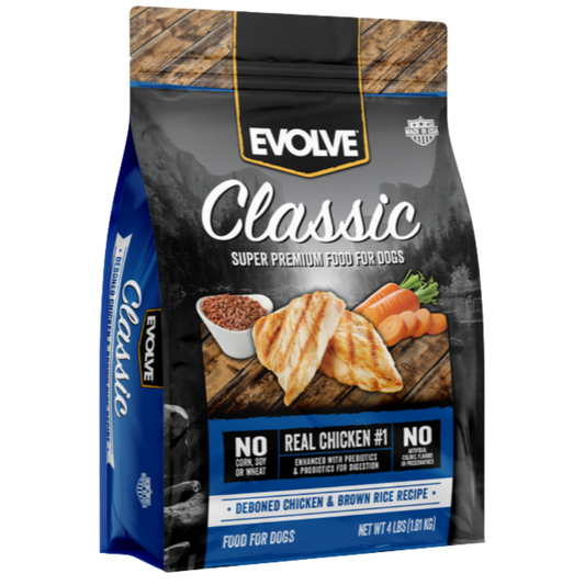 EVOLVE DOG CLASSIC CHICKEN X 30 LB - 13.6 KG