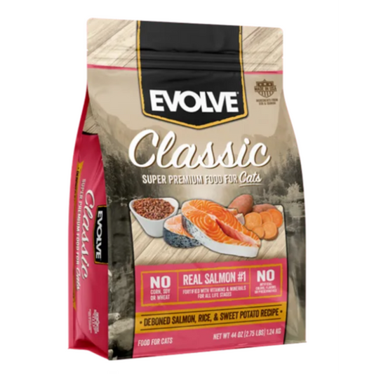 EVOLVE CAT CLASSIC SALMON X 14 LB 6.35 KG