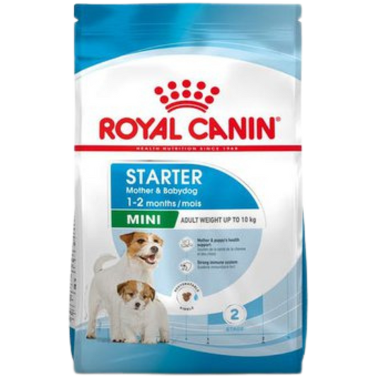 ROYAL SHN MINI STARTER M&B DOG X 1 KG
