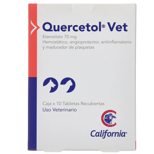 QUERCETOL 100 MG CAJA X 10 TABS CALIFORNIA