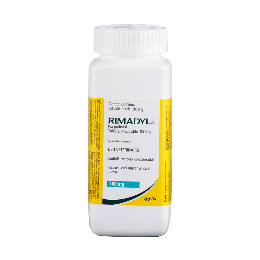 RIMADYL 100 MG X 60 TABLETAS