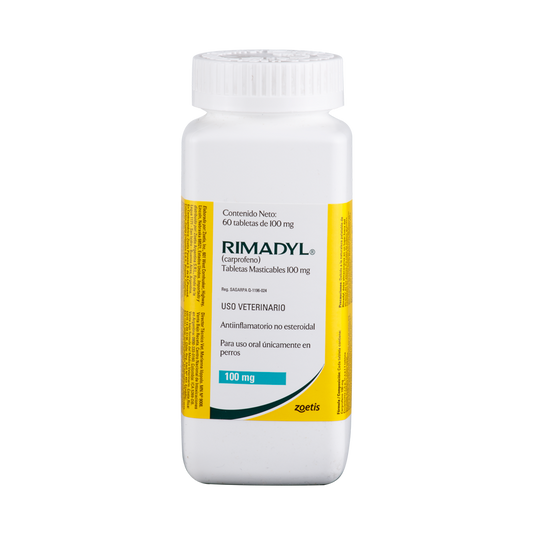 RIMADYL 100 MG X 60 TABLETAS