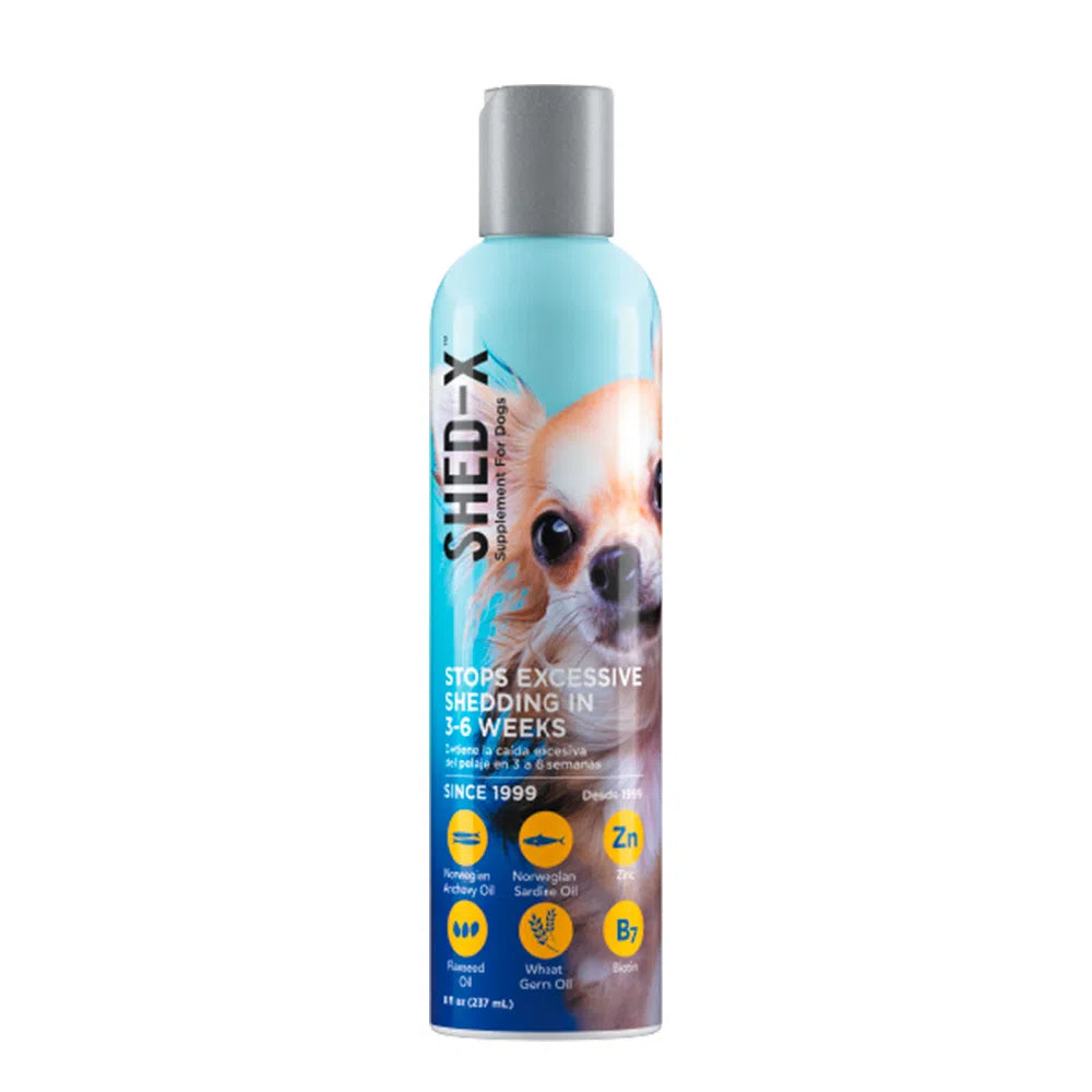 SHED X DERMAPLEX DOG X 8 ONZ - 237 ML