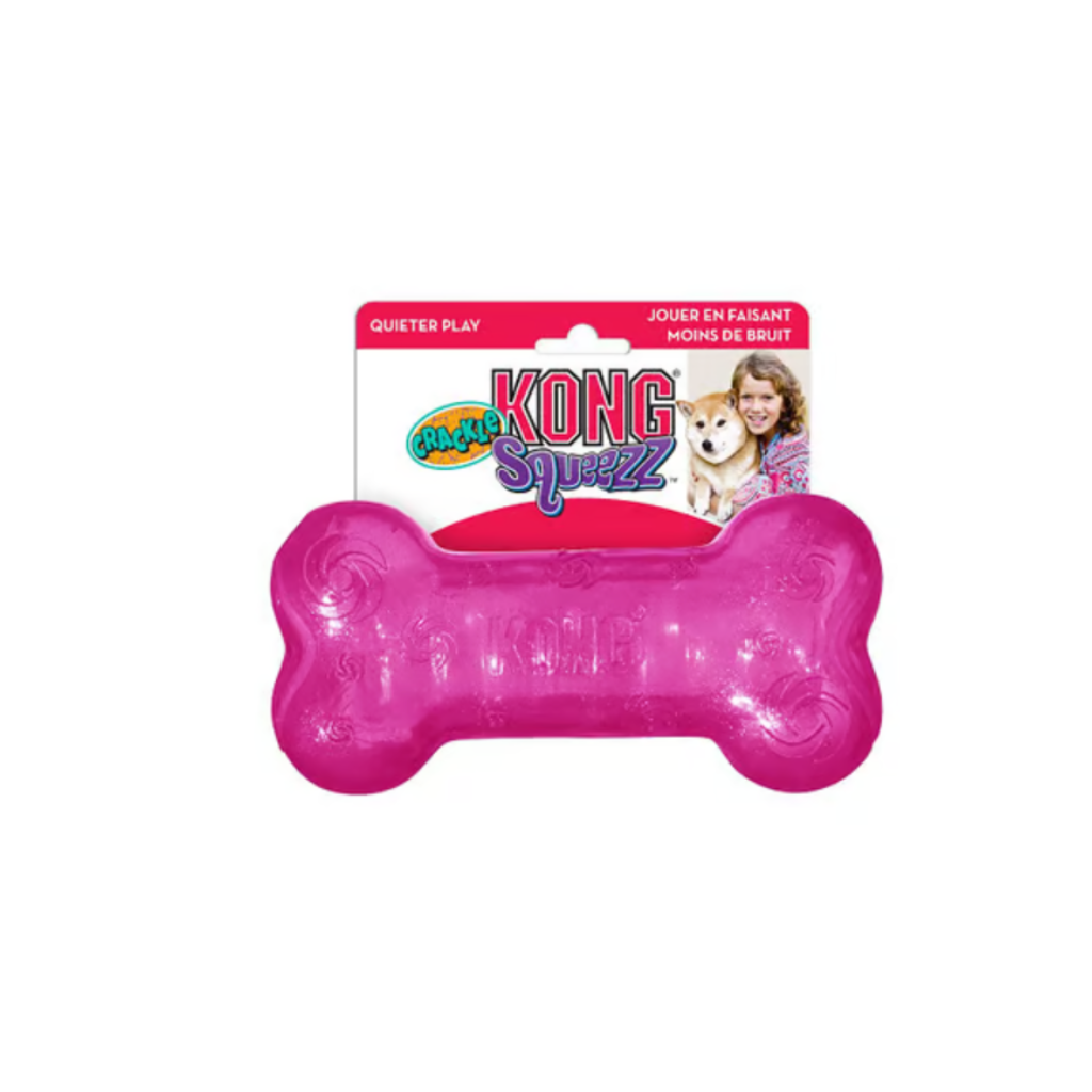 KONG PERRO CRACKLE HUESO MEDIUM