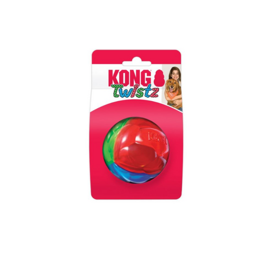 KONG PERRO TWISTZ PELOTA LARGE