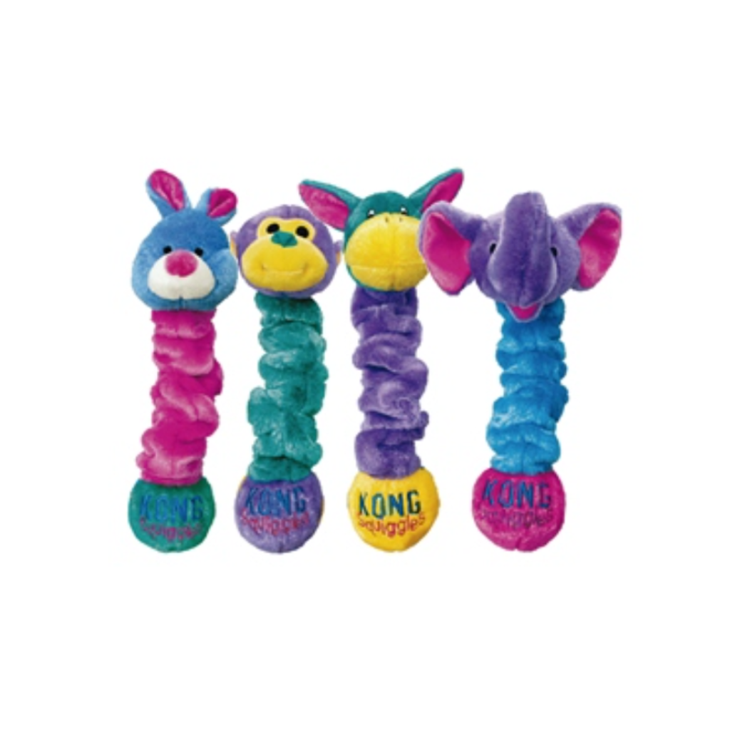 KONG PERRO PELUCHE SQUIGGLES SMALL