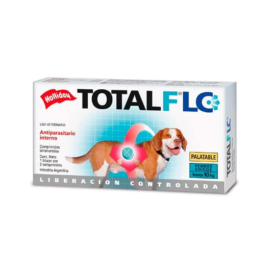 TOTAL FLC PERROS PEQUEÑOS X 30 BLIXTER X 2 COMPRIMIDOS HASTA 10 KG