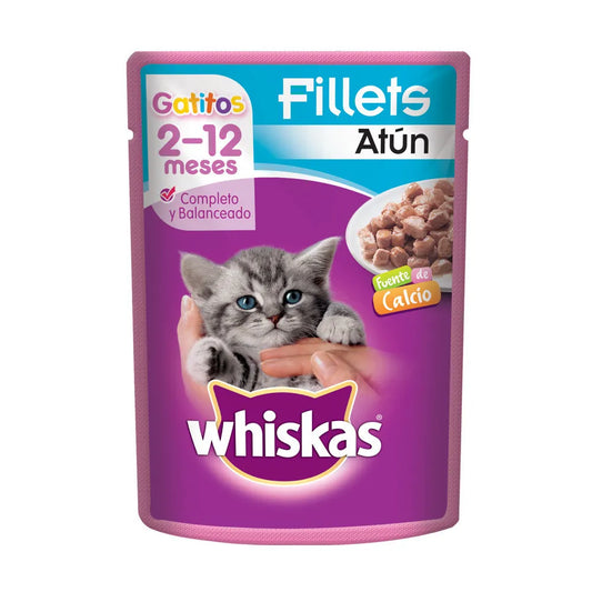 WHISKAS POUCH GATITOS ATUN X 85 G