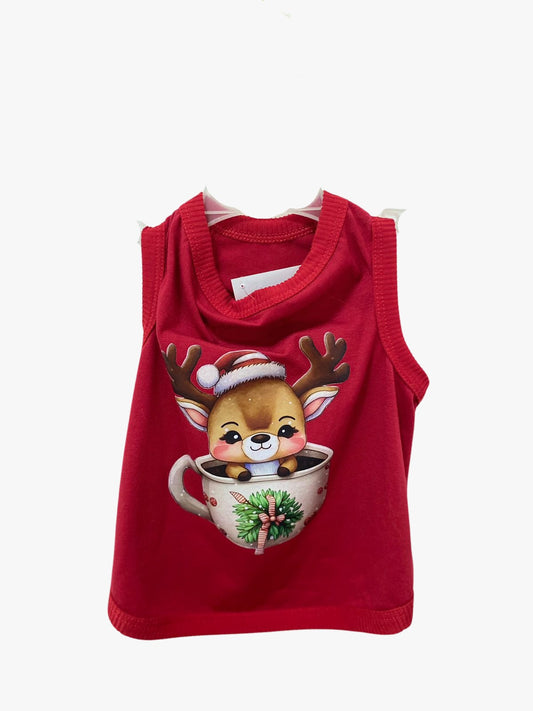 ESQUELETO ESTAMPADO NAVIDAD TALLA 10-14