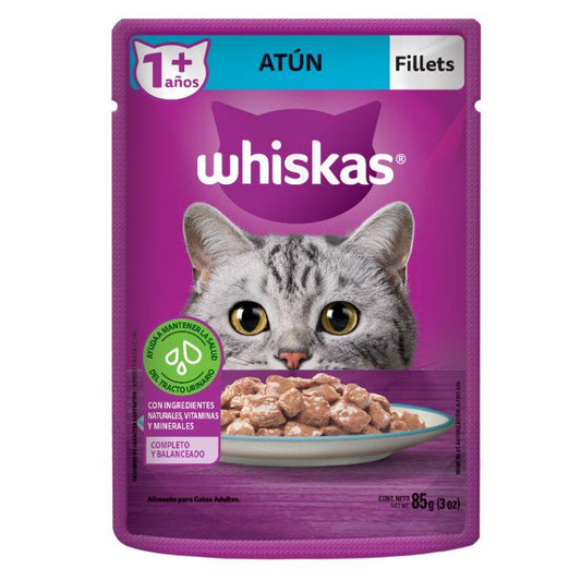 WHISKAS POUCH ATUN X 85G