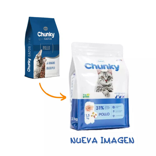 CHUNKY GATOS POLLO X 1.5 KG