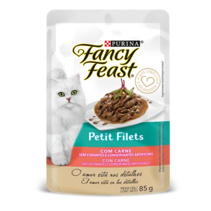 FANCY FEAST POUCH PETIT FILETES SALMON X 85 GR