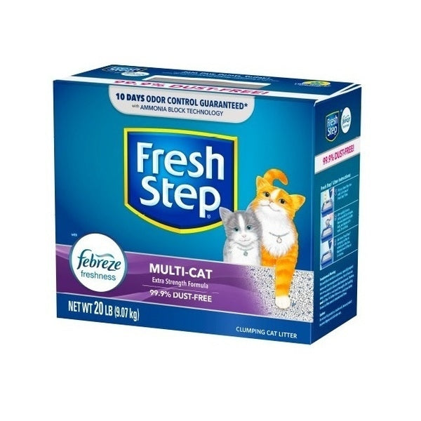 FRESH STEP MULTI CAT CON FREBEZE X 20 LB