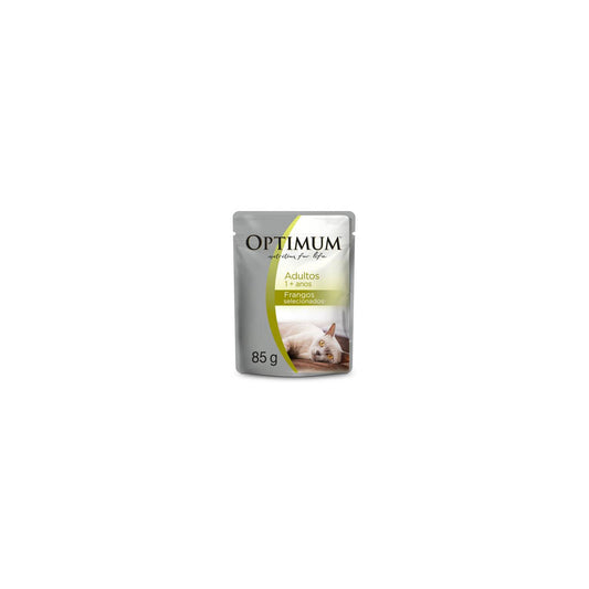 OPTIMUM CAT POUCH ADULTO CHICKEN X 40X85 GR