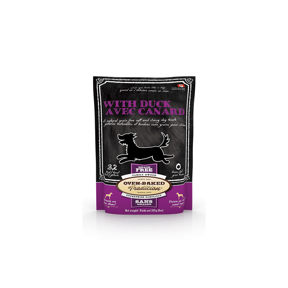 OBT DOG TREAT DUCK X 227 GR - 8 OZ