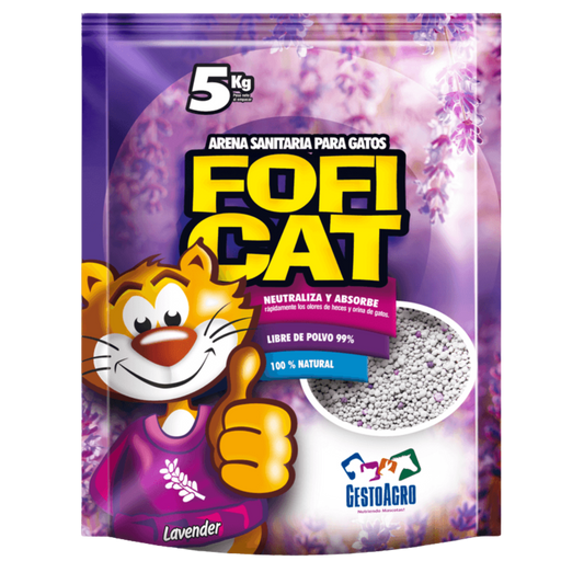 ARENA FOFICAT LAVANDA X5KL