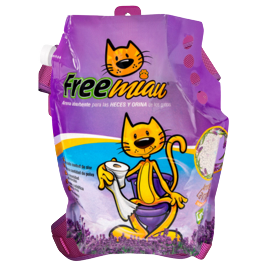 FREEMIAU ARENA LAVANDA X 4.5 KG X 4 UNDS