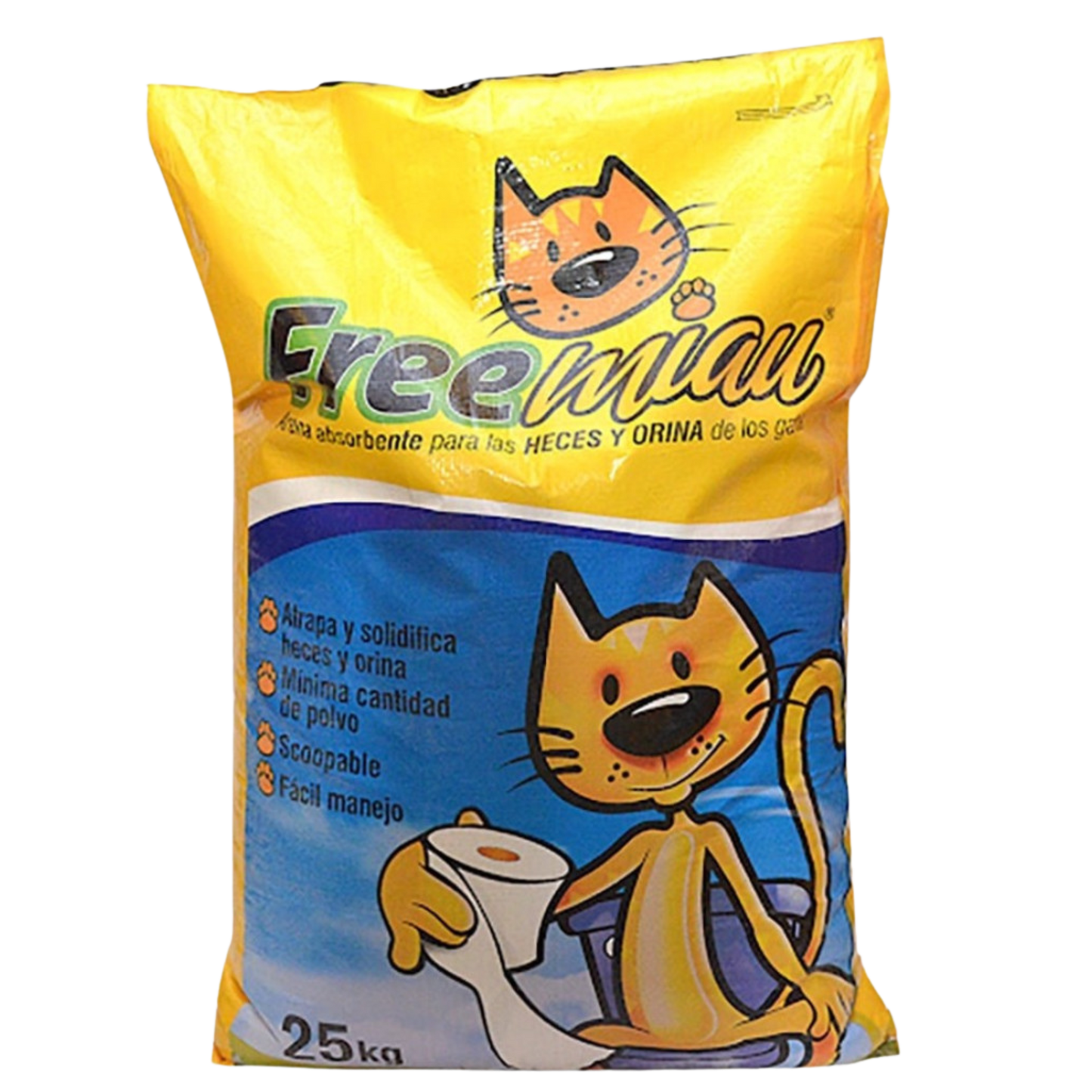 FREEMIAU ARENA GATOS X 25 KG