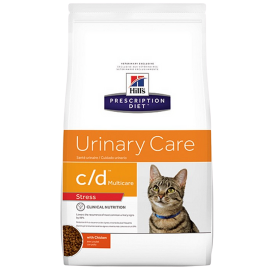 HILLS F C/D MULTICARE STREES CHICKEN X 4 LB - 1.81 KG