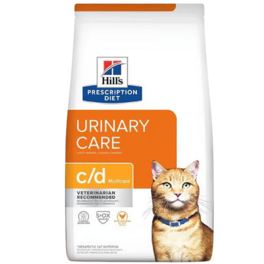 HILLS F C/D MULTICARE CHIKEN X 4 LB - 1.81 KG