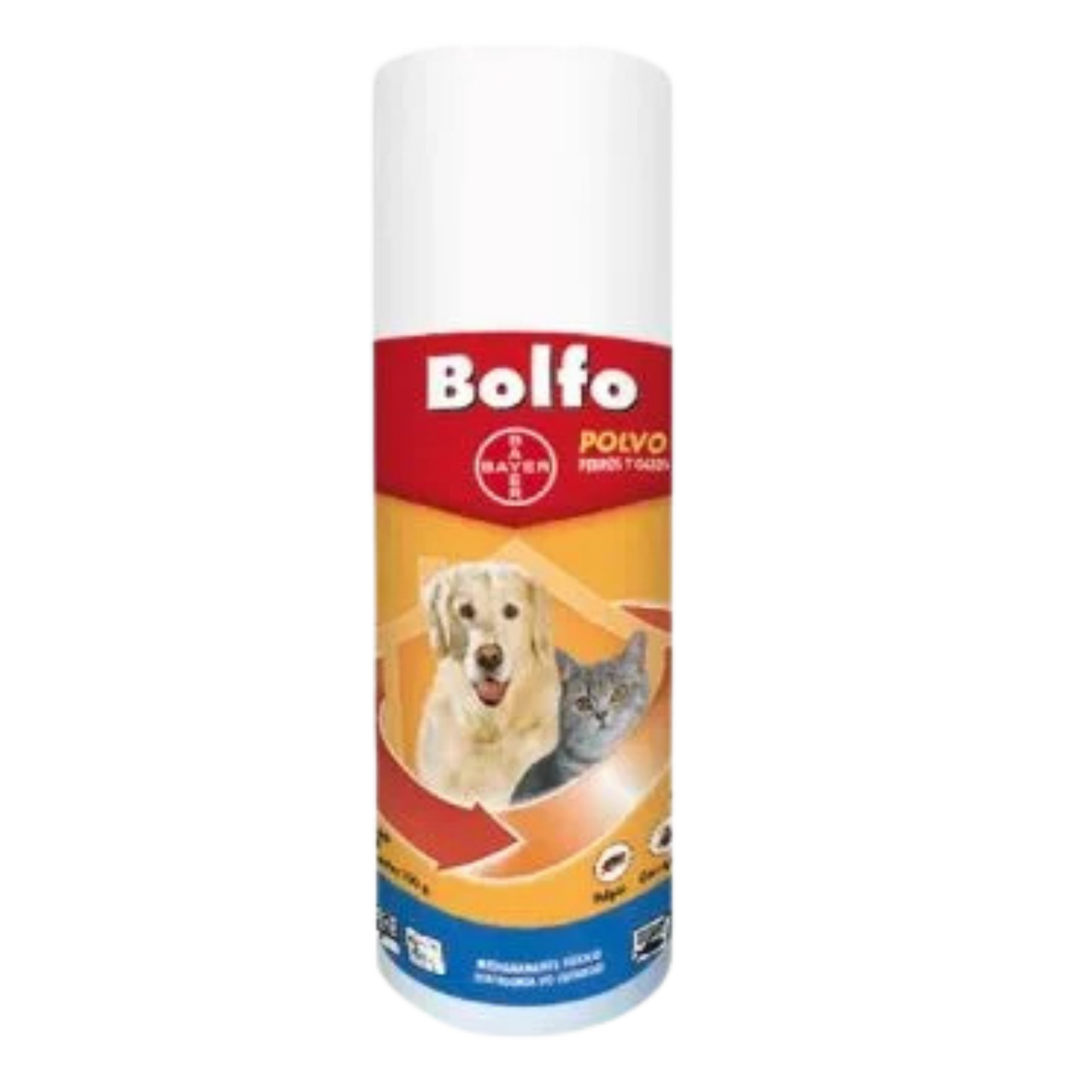 BOLFO TALCO POLVO PERROS Y GATOS X 100 GR